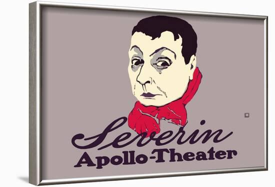 Severin at the Apollo-Theater-Paul Leni-Framed Art Print