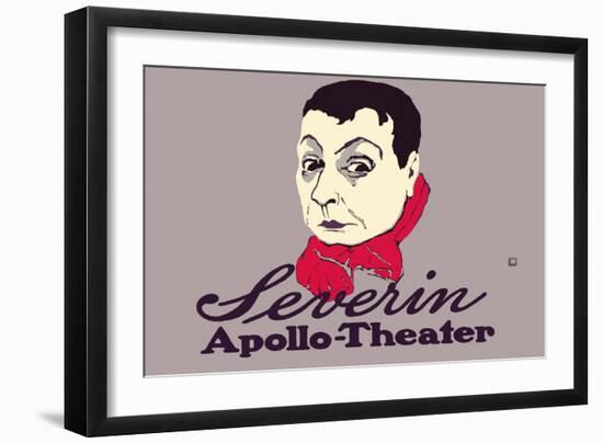 Severin at the Apollo-Theater-Paul Leni-Framed Art Print