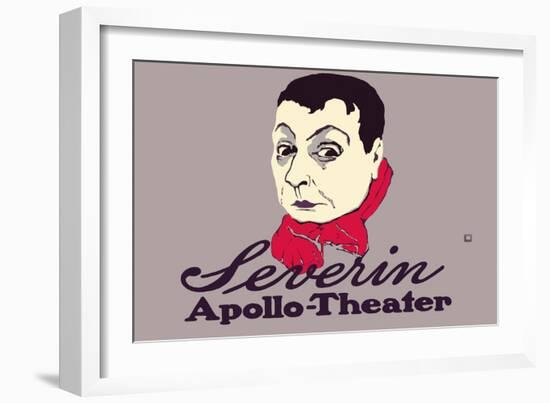 Severin at the Apollo-Theater-Paul Leni-Framed Art Print