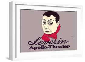 Severin at the Apollo-Theater-Paul Leni-Framed Art Print