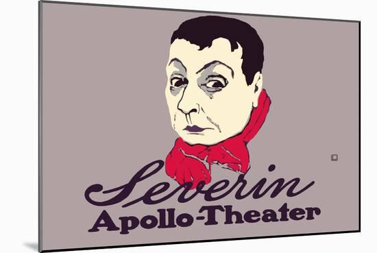 Severin at the Apollo-Theater-Paul Leni-Mounted Art Print