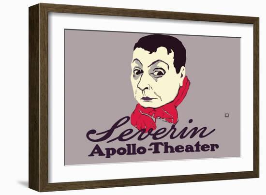 Severin at the Apollo-Theater-Paul Leni-Framed Art Print