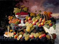 Still Life with a Basket of Fruit, 19th Century-Severin Roesen-Giclee Print