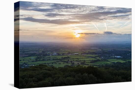 Severn Vale and Cleve Hill, Part of the Cotswold Hill, Cheltenham-Matthew Williams-Ellis-Stretched Canvas