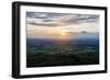 Severn Vale and Cleve Hill, Part of the Cotswold Hill, Cheltenham-Matthew Williams-Ellis-Framed Photographic Print