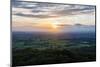 Severn Vale and Cleve Hill, Part of the Cotswold Hill, Cheltenham-Matthew Williams-Ellis-Mounted Photographic Print