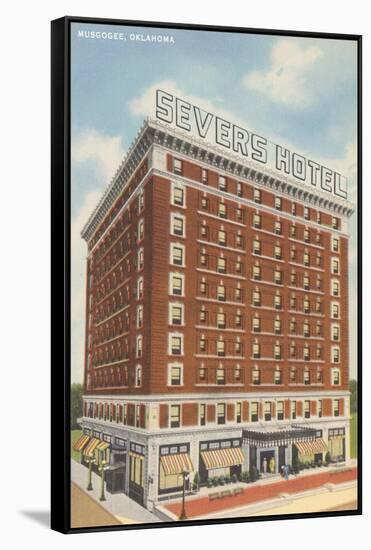 Severs Hotel, Muskogee-null-Framed Stretched Canvas