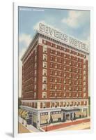 Severs Hotel, Muskogee-null-Framed Art Print