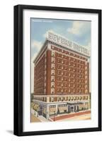 Severs Hotel, Muskogee-null-Framed Art Print