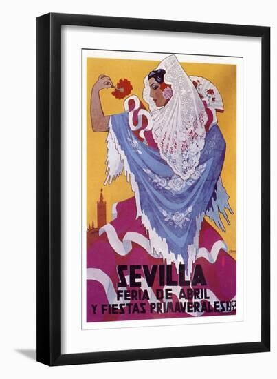 Sevilla April-null-Framed Giclee Print