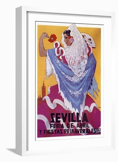 Sevilla April-null-Framed Giclee Print