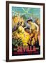 Sevilla Centenario de la Feria de Abril-Newell Convers Wyeth-Framed Art Print