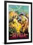 Sevilla Centenario de la Feria de Abril-Newell Convers Wyeth-Framed Art Print