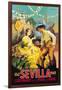 Sevilla Centenario de la Feria de Abril-Newell Convers Wyeth-Framed Art Print