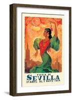 Sevilla Feria-null-Framed Art Print