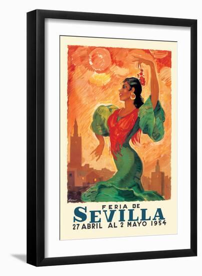 Sevilla Feria-null-Framed Art Print