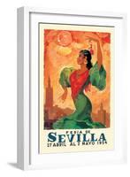 Sevilla Feria-null-Framed Art Print