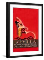 Sevilla - Saints Week Fair-Sara Pierce-Framed Art Print