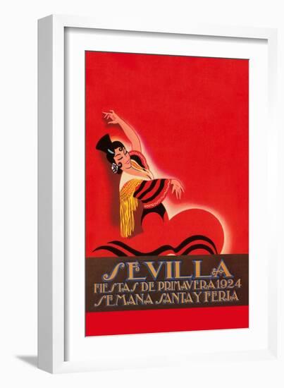 Sevilla - Saints Week Fair-Sara Pierce-Framed Art Print