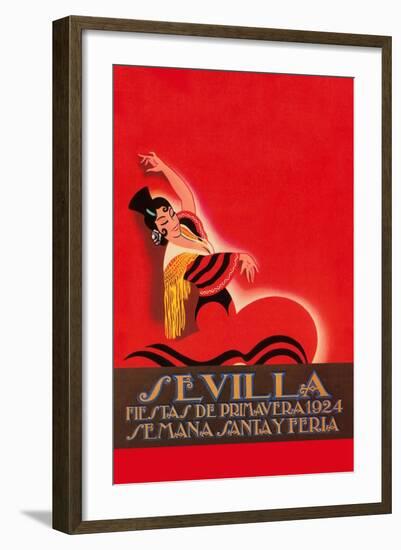 Sevilla - Saints Week Fair-Sara Pierce-Framed Art Print