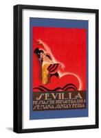 Sevilla - Saints Week Fair-Sara Pierce-Framed Art Print