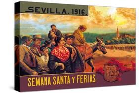 Sevilla Semania Santa y Ferias-N.c. Chilberg-Stretched Canvas