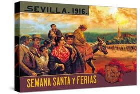 Sevilla Semania Santa y Ferias-N.c. Chilberg-Stretched Canvas