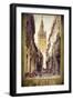 Sevilla Street Scene-null-Framed Giclee Print