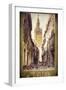 Sevilla Street Scene-null-Framed Giclee Print