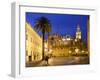 Seville Cathedral (Catedral) and the Giralda at Night-Stuart Black-Framed Photographic Print