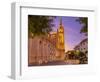 Seville Cathedral of Saint Mary of the See, and La Giralda bell tower at sunset, Seville, Spain-Neale Clark-Framed Photographic Print