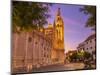 Seville Cathedral of Saint Mary of the See, and La Giralda bell tower at sunset, Seville, Spain-Neale Clark-Mounted Photographic Print