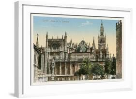 Seville Cathedral, Spain-null-Framed Art Print