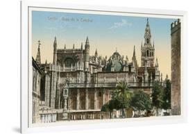 Seville Cathedral, Spain-null-Framed Art Print