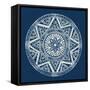 Seville I Dark Blue FB-Kathrine Lovell-Framed Stretched Canvas