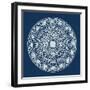 Seville III Dark Blue FB-Kathrine Lovell-Framed Art Print