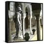 Seville (Spain), Pilate's House, Statue of Pallas Pacifera-Leon, Levy et Fils-Framed Stretched Canvas