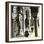 Seville (Spain), Pilate's House, Statue of Pallas Pacifera-Leon, Levy et Fils-Framed Photographic Print