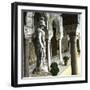 Seville (Spain), Pilate's House, Statue of Pallas Pacifera-Leon, Levy et Fils-Framed Photographic Print