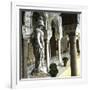 Seville (Spain), Pilate's House, Statue of Pallas Pacifera-Leon, Levy et Fils-Framed Photographic Print