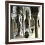 Seville (Spain), Pilate's House, Statue of Pallas Pacifera-Leon, Levy et Fils-Framed Photographic Print