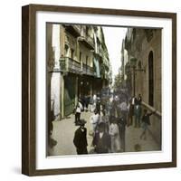 Seville (Spain), Sierpes' Street-Leon, Levy et Fils-Framed Photographic Print