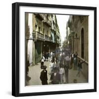 Seville (Spain), Sierpes' Street-Leon, Levy et Fils-Framed Photographic Print