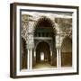 Seville (Spain), the Alcazar, Door of the Room of the Ambassadors-Leon, Levy et Fils-Framed Photographic Print