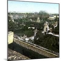 Seville (Spain), the Alcazar, View of the Gardens-Leon, Levy et Fils-Mounted Photographic Print