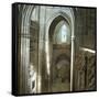 Seville (Spain), the Cathedral's Nave-Leon, Levy et Fils-Framed Stretched Canvas