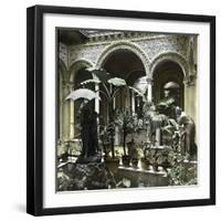 Seville (Spain), the House of Don Manuel De Las Heras, the Courtyard-Leon, Levy et Fils-Framed Photographic Print