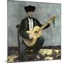 Seville (Spain), the Mandolinist Antonio Perez Circa 1885-Leon, Levy et Fils-Mounted Photographic Print