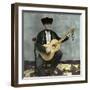 Seville (Spain), the Mandolinist Antonio Perez Circa 1885-Leon, Levy et Fils-Framed Photographic Print