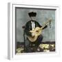 Seville (Spain), the Mandolinist Antonio Perez Circa 1885-Leon, Levy et Fils-Framed Photographic Print